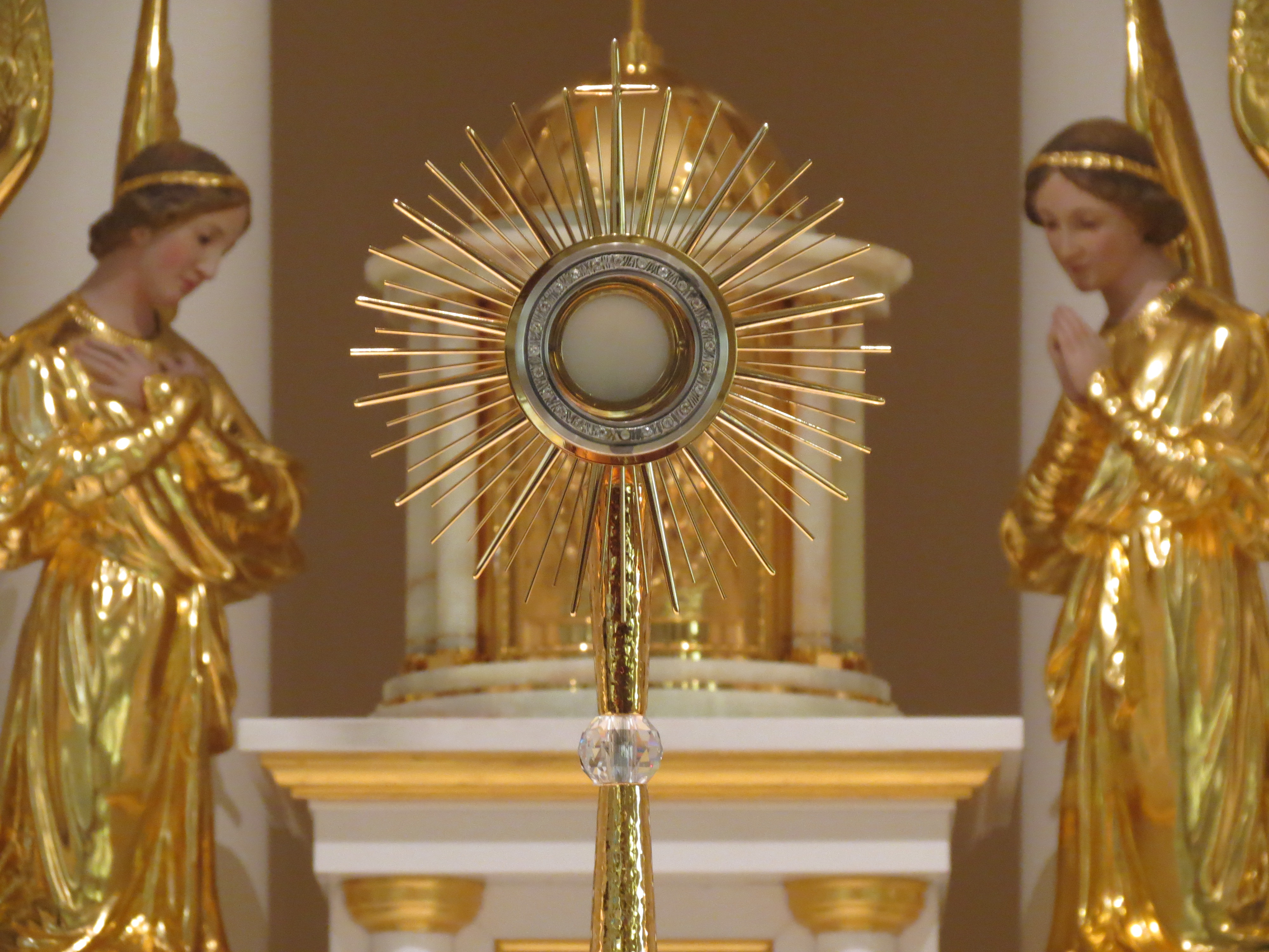 Visit of the Monstrance Blessed by John Paul II » St. Cecilia Chapter ...